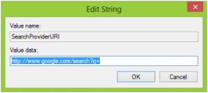 editing the string search engine ms word