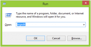 how to open run windows 8