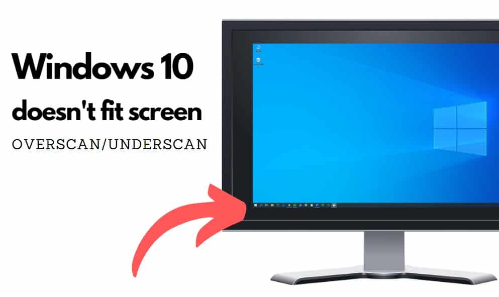 how to resize a screen on windows 10